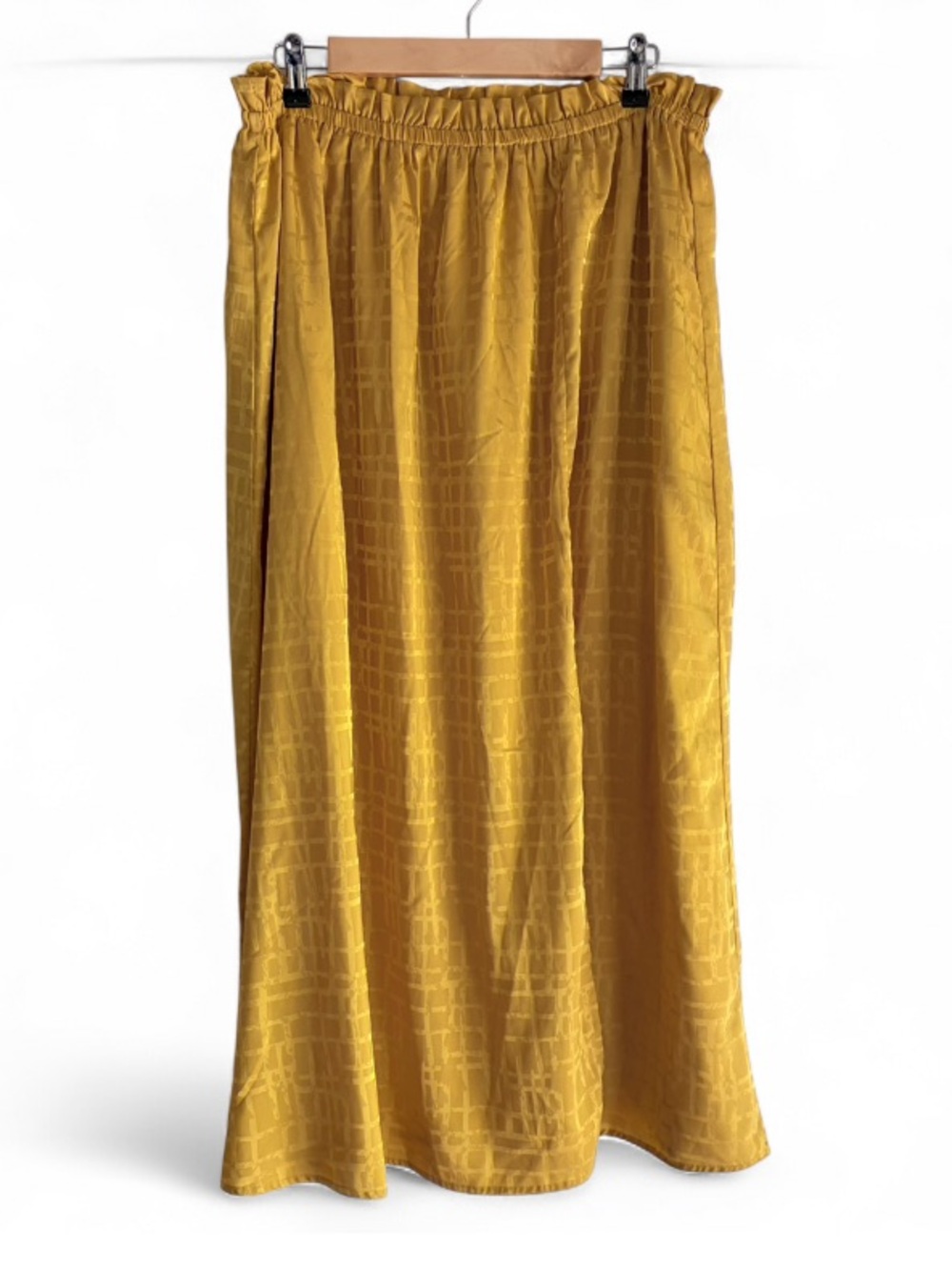 Sunday in Brooklyn Mustard Yellow Maxi Skirt